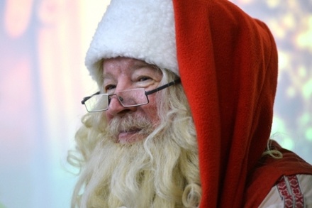 Санта-Клаус посетил Москву и Санкт-Петербург