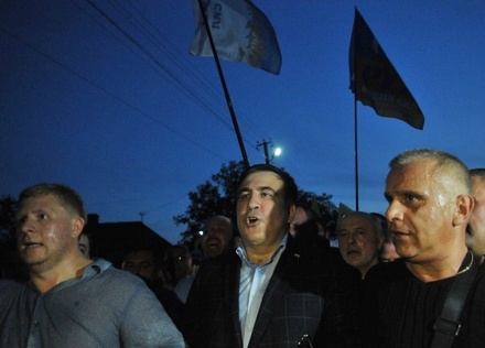 Саакашвили обвинил полицию Украины в краже своего паспорта