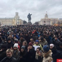 Митинг в Кемерове
