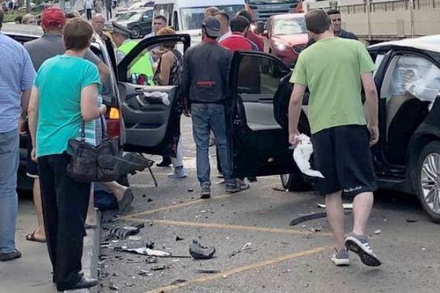 Сбивший пешеходов в Коммунарке водитель BMW был пьян