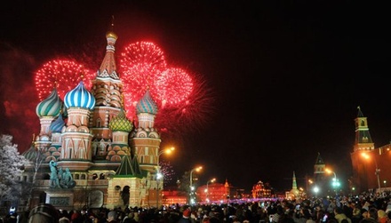 В Новогоднюю ночь в Москве ограничат проезд по центральным улицам