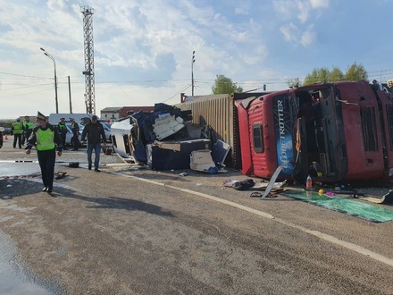 Полицейские назвали причину ДТП с участием микроавтобуса под Смоленском