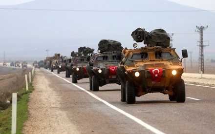 Турция начала наземную часть военной операции в Сирии