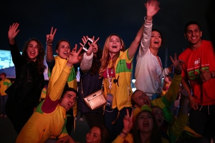 Сочи принял рекордное число иностранцев во время Всемирного фестиваля молодёжи
