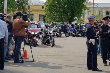 В Москве завершился мотозаезд в память о Сергее Доренко