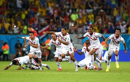 Сборная Коста-Рики стала участником чемпионата мира по футболу 2018 года