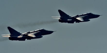 В США заявили об обстреле гуманитарной колонны в Сирии российскими Су-24