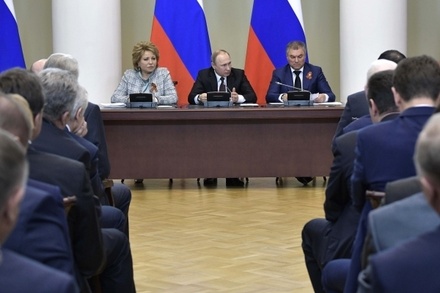 Руководство Федерального собрания приглашено на встречу с Путиным 25 декабря
