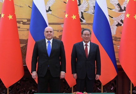 Москва и Пекин по итогам российско-китайских переговоров подписали пять документов