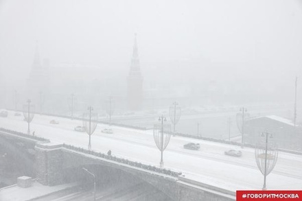 В Москве объявлено штормовое предупреждение