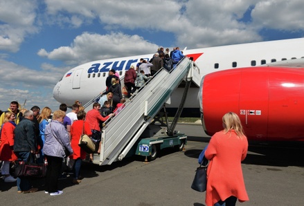 Самолёт с российскими туристами вылетел из Атлантик-Сити на Кубу
