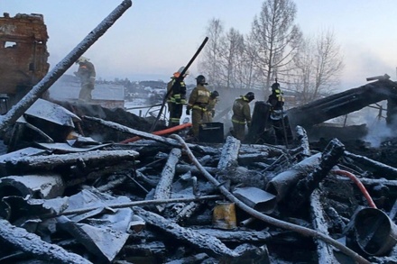 Для жильцов сгоревшего дома в Ярославской области открыт пункт временного размещения