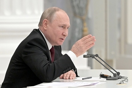 Владимир Путин: Киев убил Минские соглашения задолго до признания Россией ДНР и ЛНР