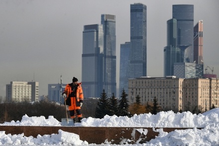 Власти Москвы отчитались об уборке снега
