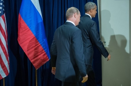 Встреча Владимира Путина и Барака Обамы в Париже продолжалась более 30 минут