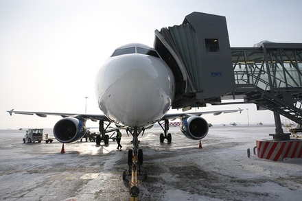 В Домодедове пассажиров около получаса держали в рукаве перед самолётом