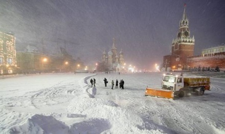 Москву в конце недели ожидают сильные снегопады и потепление