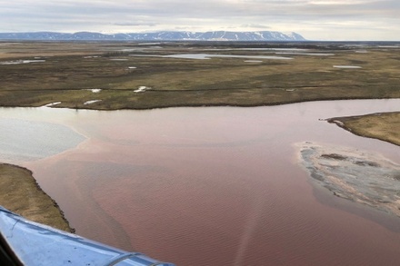 Топливное пятно обнаружено в озере Пясино в 20 км от аварийной норильской ТЭЦ