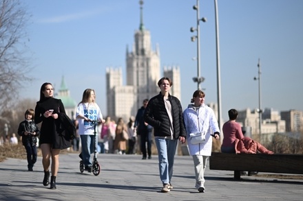 Синоптик спрогнозировала тёплый апрель в Москве  
