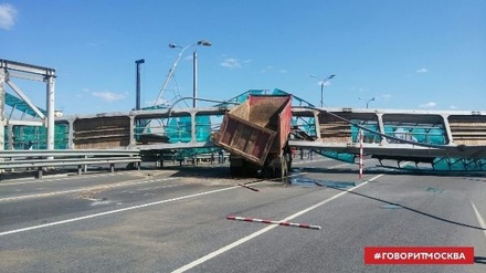 Движение на Ярославском шоссе в районе обрушения перехода восстановлено