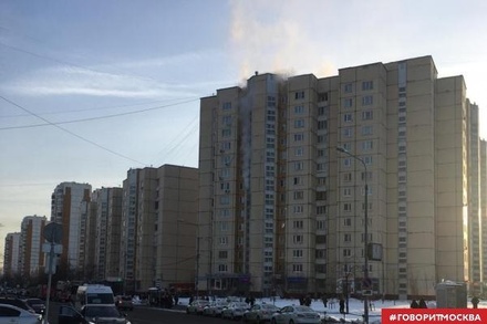 На юго-востоке Москвы спасли жильцов загоревшегося дома 