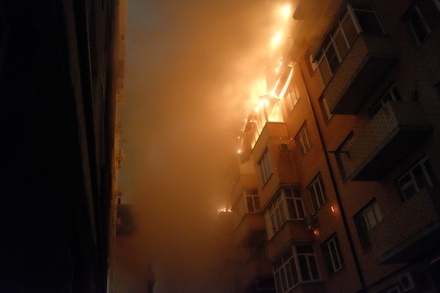 В СКР подтвердили гибель человека при пожаре в Краснодаре