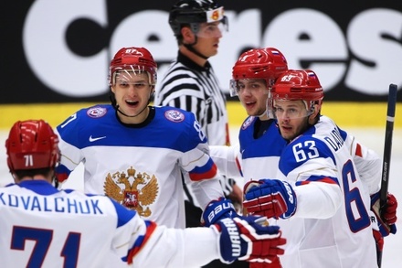 Сборная России обыграла Норвегию на Чемпионате мира по хоккею