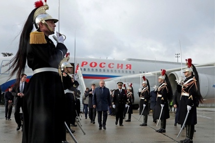 Владимир Путин прибыл в Париж на саммит в «нормандском формате»