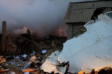На месте крушения Boeing под Бишкеком разрушено 32 жилых дома