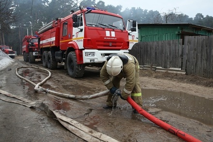 В Иркутской области объявлен режим чрезвычайной ситуации из-за пожара