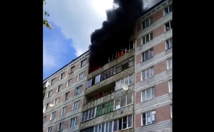В Подмосковье в результате пожара в многоэтажке погиб один человек