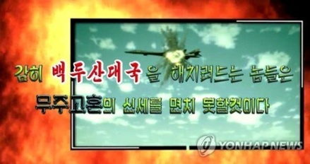 В КНДР распространили фотографии уничтоженных американских самолётов