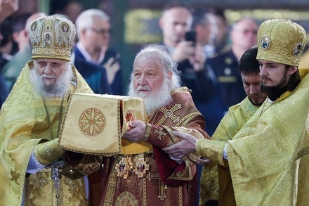 Патриарх Кирилл стал настоятелем главного храма Вооружённых сил России