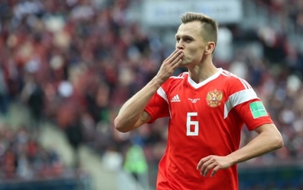 Денис Черышев признан лучшим игроком матча открытия чемпионата мира