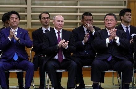В Токио стартовал чемпионат Японии по самбо на Кубок Владимира Путина