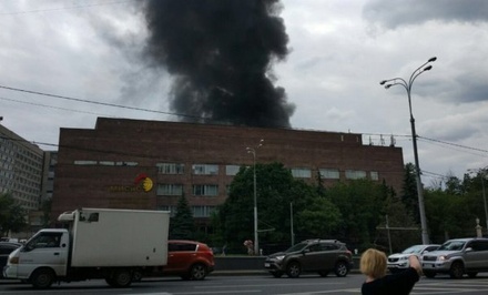Пожар на Крымском Валу в Москве ликвидирован