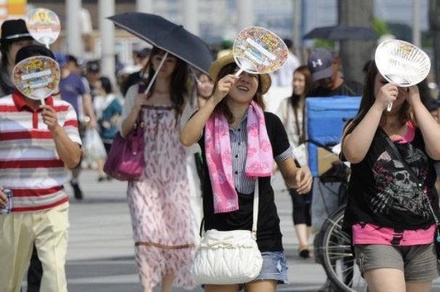 Жертвами жары в Японии за неделю стали более 65 человек