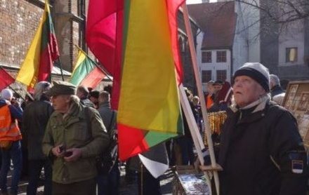 В Риге проходит марш ветеранов СС