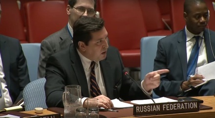 В МИДе назвали вынужденной эмоциональность выступления Сафронкова в Совбезе ООН