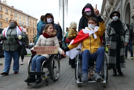 В Минске задержаны несколько участниц женского марша оппозиции