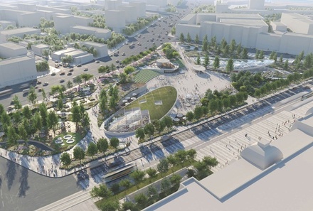 Москомархитектура показала согласованный проект благоустройства Павелецкой площади