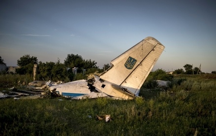 СМИ сообщают о сбитом ополченцами самолёте украинских ВВС