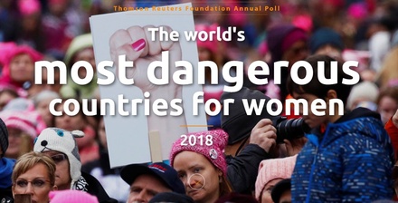 США попали в десятку самых опасных стран для женщин