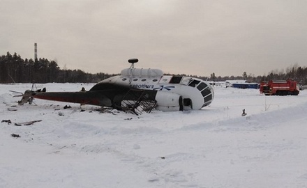 Число пострадавших при жёсткой посадке Ми-8 в Томской области возросло до пяти
