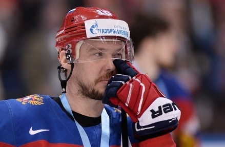 Сергей Мозякин назначен капитаном сборной России на чемпионате мира по хоккею