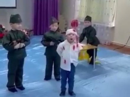 В ГД оценили ролик с инсценировкой расстрела студента советскими солдатами в казахском детсаду