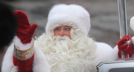 Дед Мороз из Великого Устюга начал новогоднее путешествие по стране