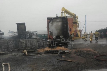 Прокуратура начала проверку по факту пожара на химзаводе в Дзержинске