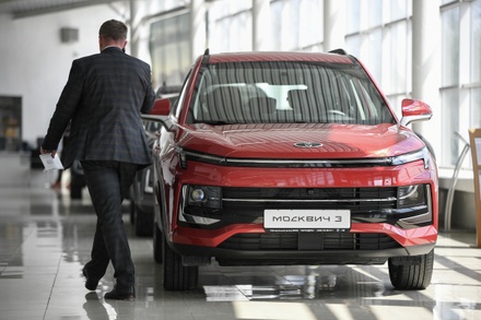 Продажи автомобилей «Москвич» в апреле выросли в 2,3 раза