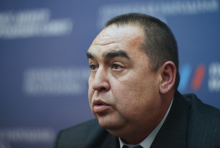В МВД Украины сообщили о бегстве главы ЛНР в Россию